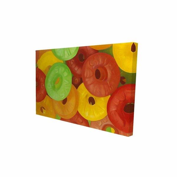 Fondo 12 x 18 in. Colorful Jujubes-Print on Canvas FO2787711